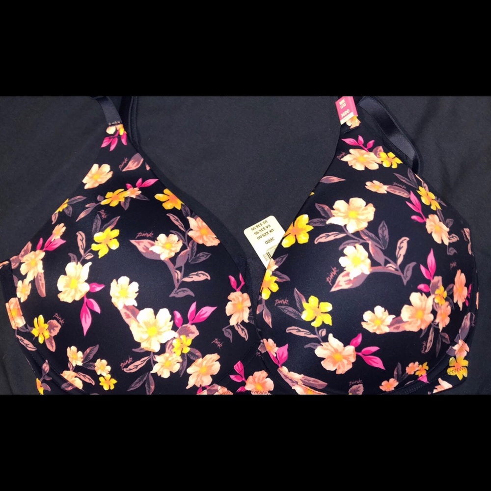 Pink Victoria secret bra